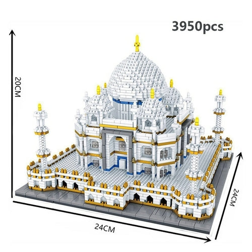 City Architecture Paris France Musée Du Louvre Micro Building Blocks