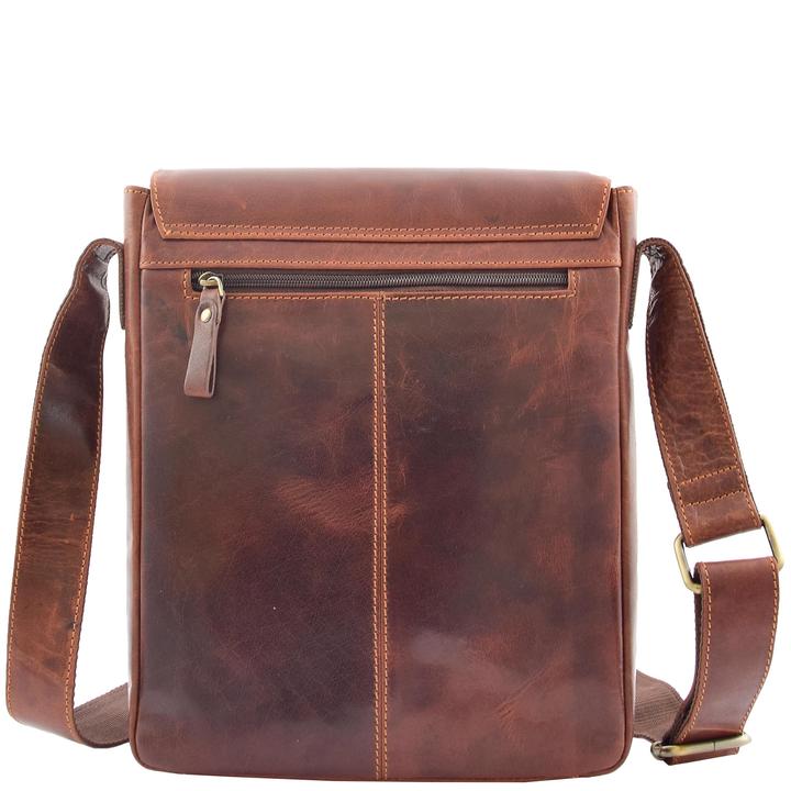 GL10 Brown Bridge Messenger Bag - 847