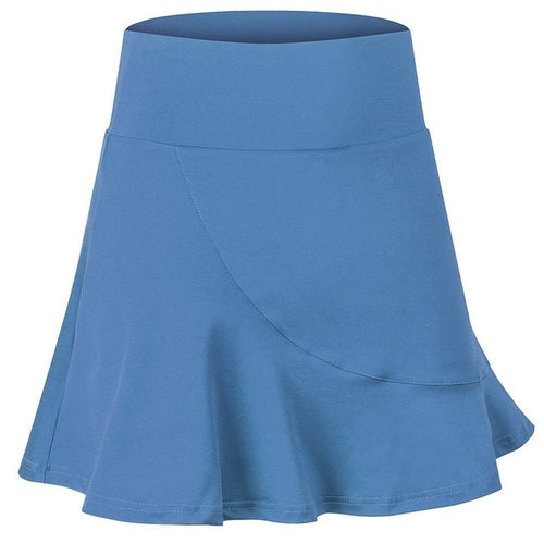 Women Tennis Skirts Quick Dry Loose Skorts Fake Two Pieces Ladies
