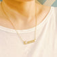 Old English Zodiac Necklace