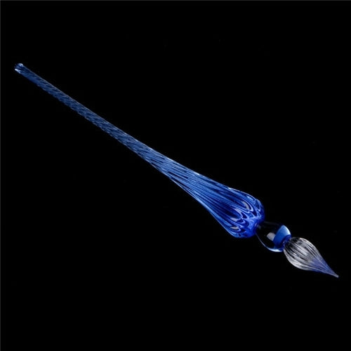 1 Pc Glass Drip Fountain Pen Vintage Glass Dip Dipping Pen Signature