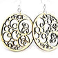Circles N' Circle Earrings #1002