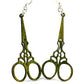 Seamstress Scissor Earrings # 1020