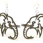 Elephant Profile Earrings # 1068