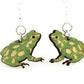 Frog Earrings # 1096