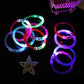 10pcs/lot Acrylic Light Bracelet Led Flash Colorful Bubble Bracelet