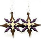 Layered Star Earrings # 1184