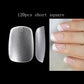 120Pcs Full Cover Press On Nail Tips Stiletto Almond Square Coffin