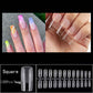 120Pcs Full Cover Press On Nail Tips Stiletto Almond Square Coffin