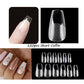 120Pcs Full Cover Press On Nail Tips Stiletto Almond Square Coffin
