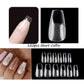 120Pcs Full Cover Press On Nail Tips Stiletto Almond Square Coffin