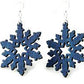Star Snowflake Earrings # 1240
