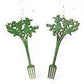 Carrot Fork Earrings # 1333