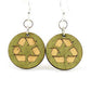 Recycle Earrings # 1453