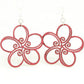 Geo Flower Earrings # 1474