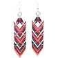 African Chevron Earrings #1533
