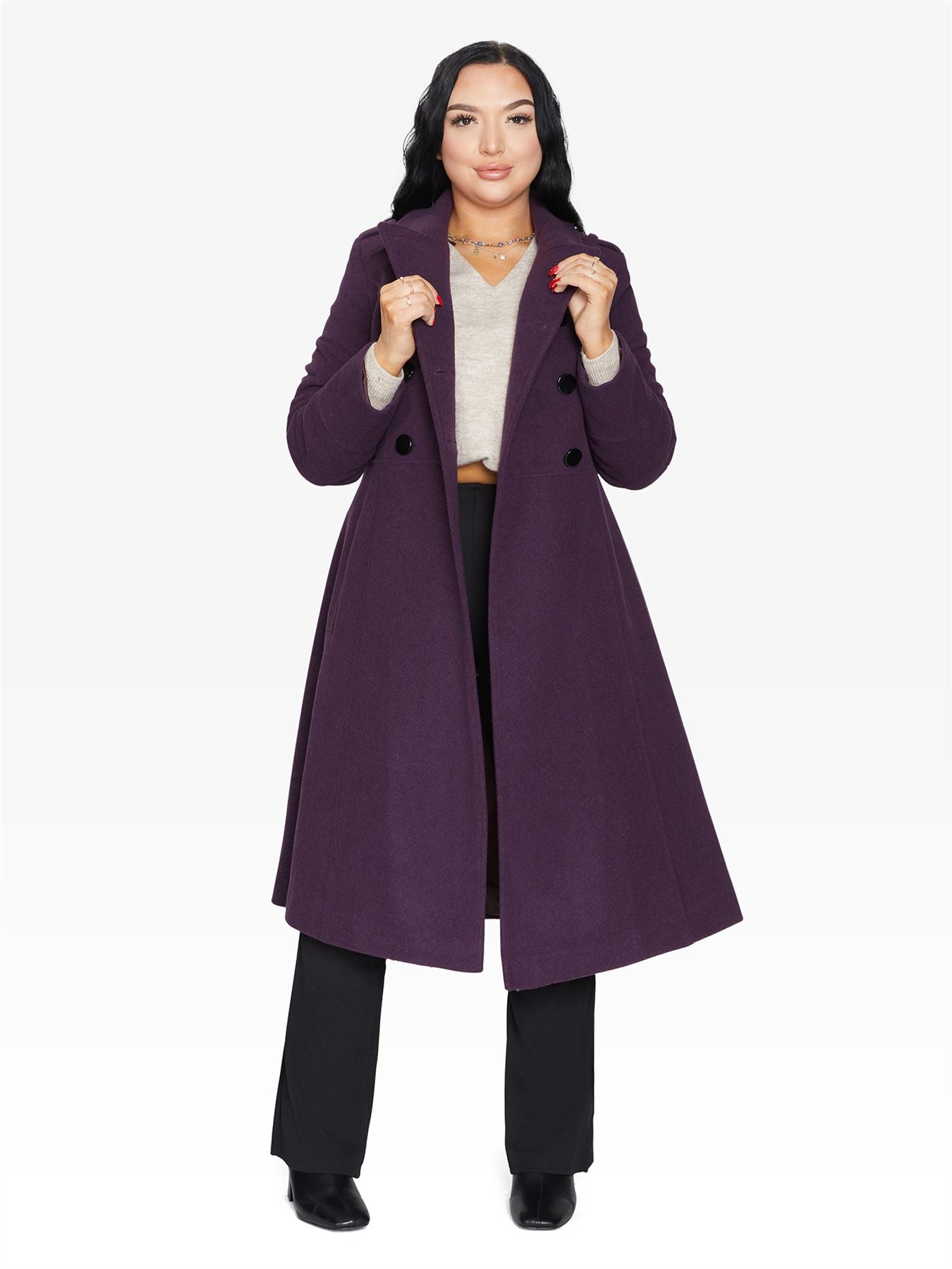 A-Line Double Breasted Coat (2023)