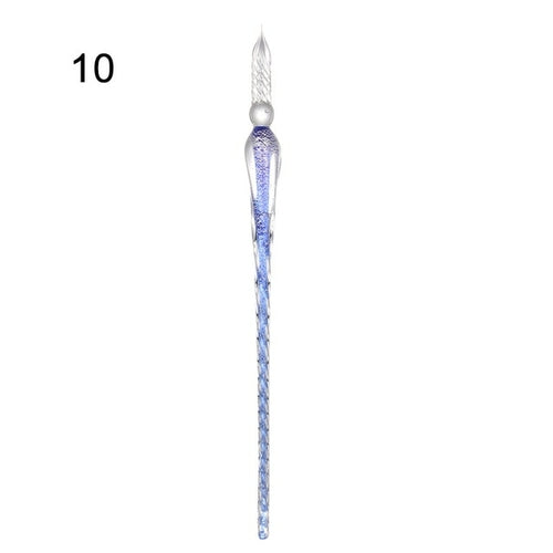 1pcs Safe Package Vintage Glass Dip Dipping Pen Holder Signature