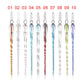 1pcs Safe Package Vintage Glass Dip Dipping Pen Holder Signature