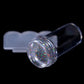 1set Mini Transparent Jelly Nail Art Stamper Scraper Set Diy Polish