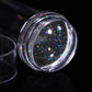 1set Mini Transparent Jelly Nail Art Stamper Scraper Set Diy Polish