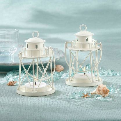 By the Sea Lighthouse Tealight Holder Lantern (Set of 4)