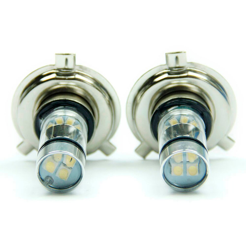 Arrival 2 Pcs 100W H4 LED bulb 20 SMD Car