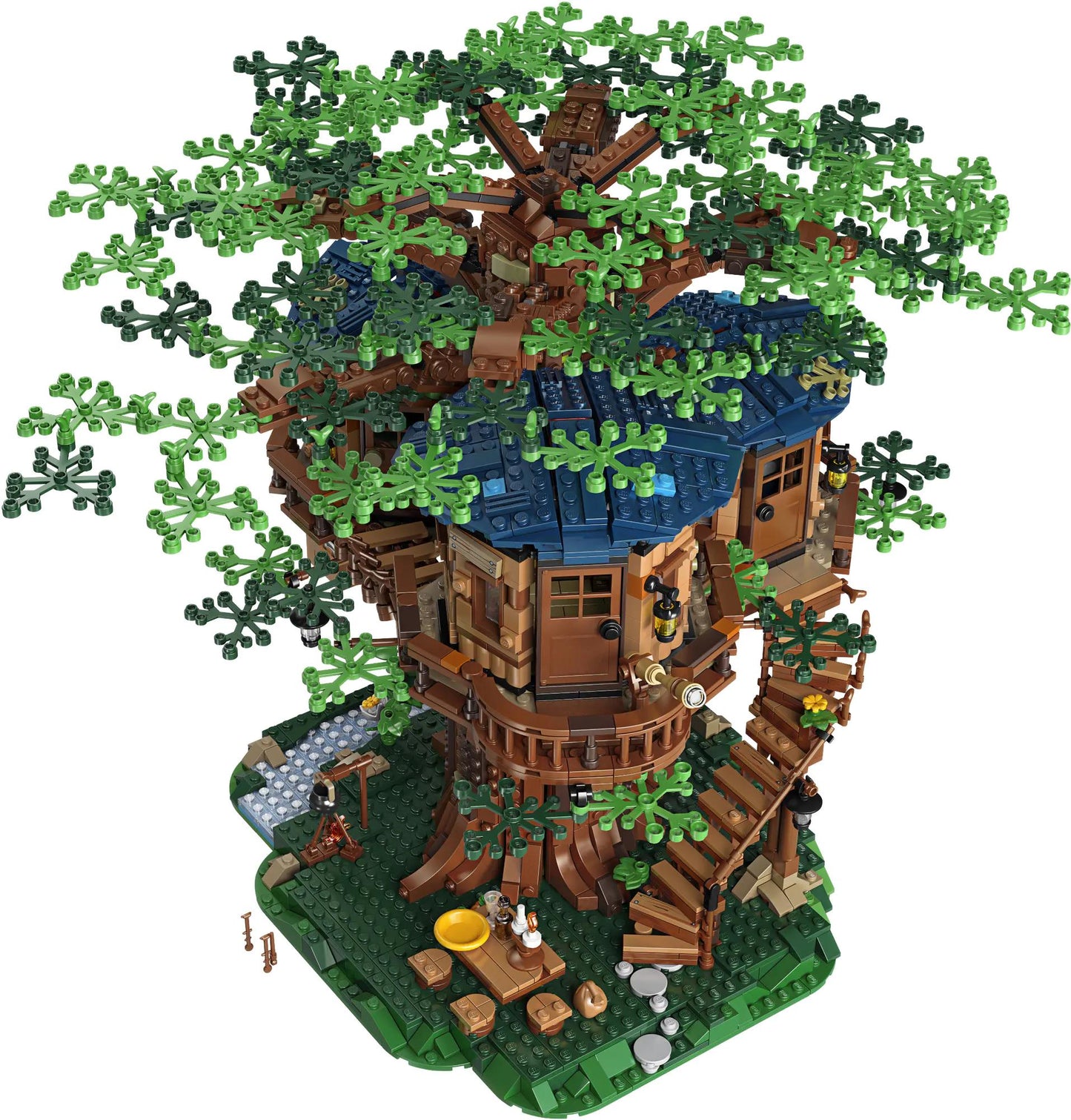 2022 In Stock 1013+pcs House Tree Ideas Moc 33111 Model Building