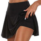 2022 Women Sports Tennis Dance Fitness Quick Drying Solid Female