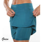2022 Yoga Fitness Skirts  Fitness Quick Drying Solid Female Tennis