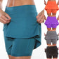 2022 Yoga Fitness Skirts  Fitness Quick Drying Solid Female Tennis