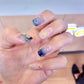 24pcs/box Sweet Short Round/square Head False Nail Art Full Cover