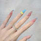 24pcs/box Sweet Short Round/square Head False Nail Art Full Cover