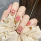24pcs/box Sweet Short Round/square Head False Nail Art Full Cover