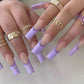 24pcs artifical nails with glue fake nail tips with design Detachable