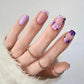 24pcs artifical nails with glue fake nail tips with design Detachable