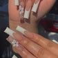 24pcs artifical nails with glue fake nail tips with design Detachable