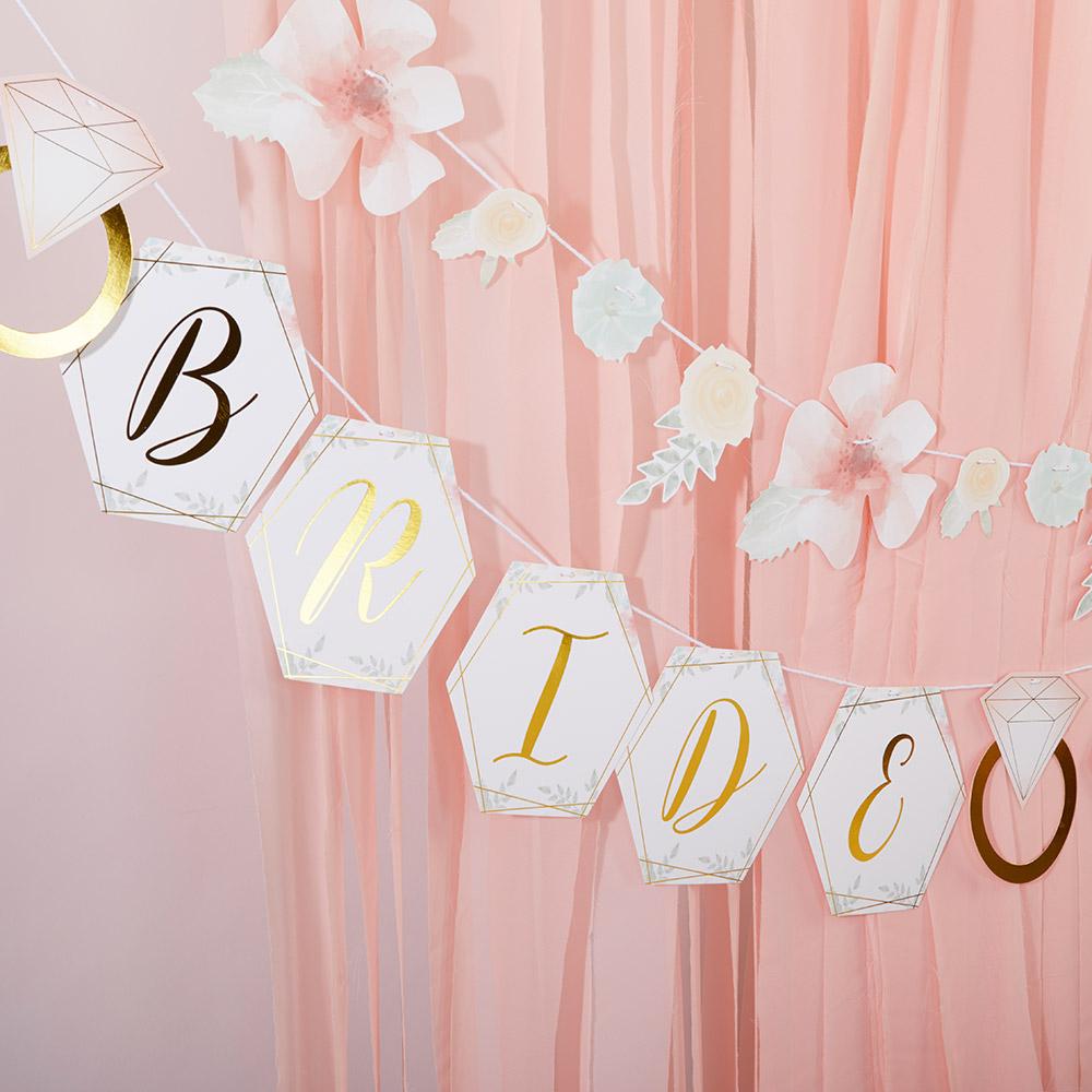 Geometric Floral Bridal Shower Kit