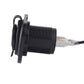 3.1A Waterproof Dual USB Port Charger Socket