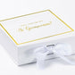 Will You Be My Jr Groomswoman? Proposal Box White -  Border