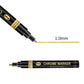 3color Mirror Marker Diy Reflective Paint Pen Gold Silver Copper