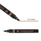 3color Mirror Marker Diy Reflective Paint Pen Gold Silver Copper