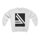 Men's Double Slanted Logo Crewneck Sweatshirt