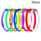50pcs Colorful Luminous Glow Sticks Glowsticks Diy Bracelet Necklace