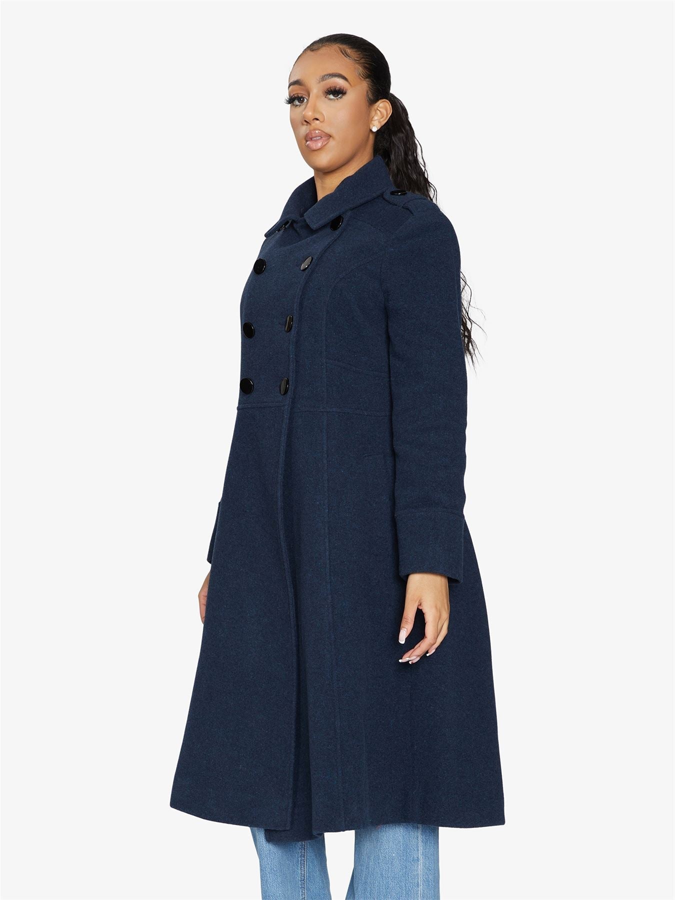 A-Line Double Breasted Coat (2023)