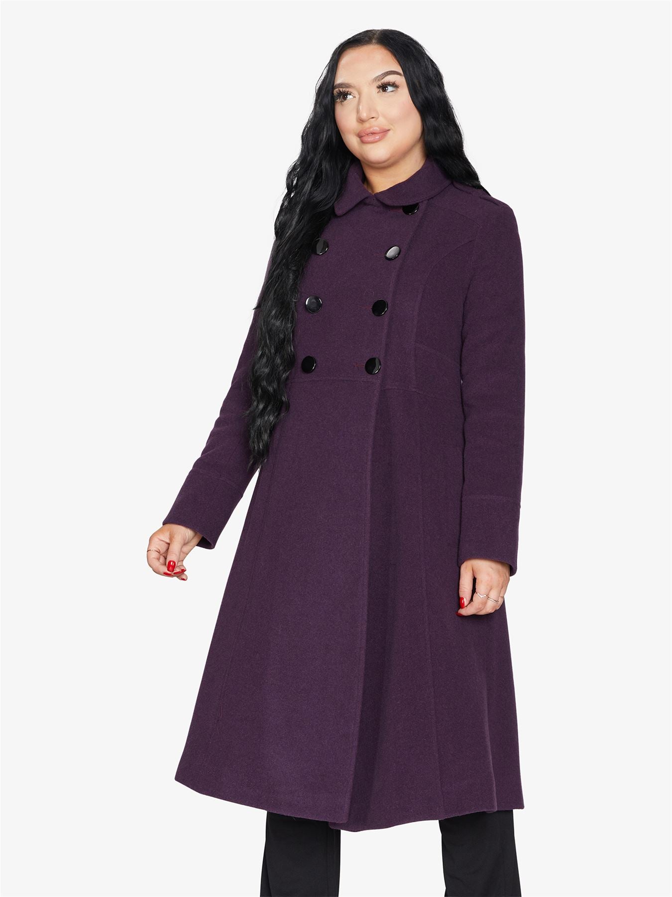 A-Line Double Breasted Coat (2023)