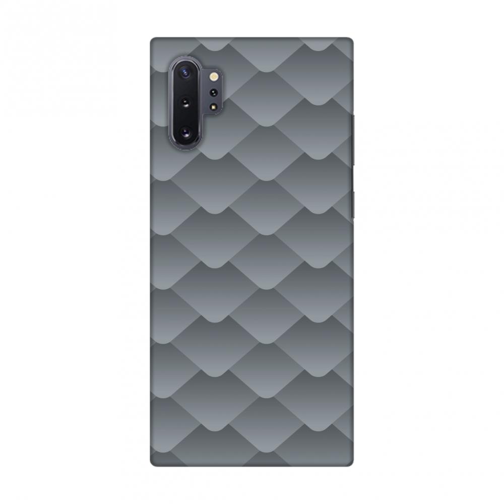 Carbon Fibre Redux Stone Gray 10 Slim Hard Shell Case For Samsung