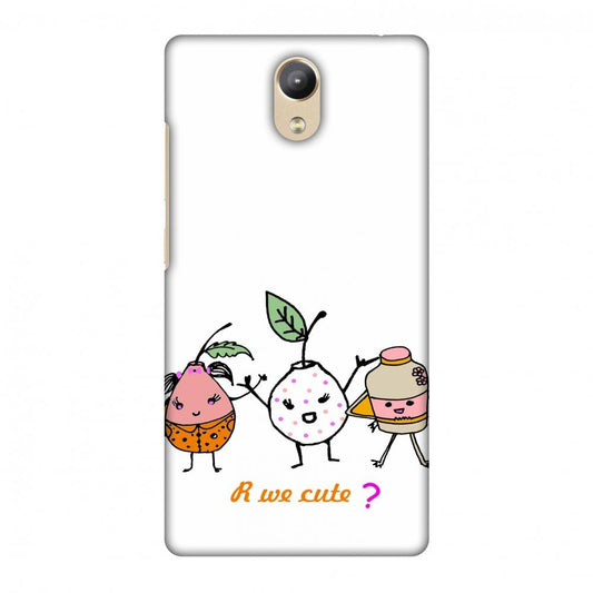 Are We Cute? - Transparent Slim Hard Shell Case For Lenovo Phab 2