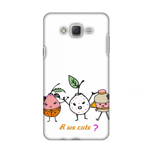 Are We Cute? - Transparent Slim Hard Shell Case For Samsung Galaxy J7