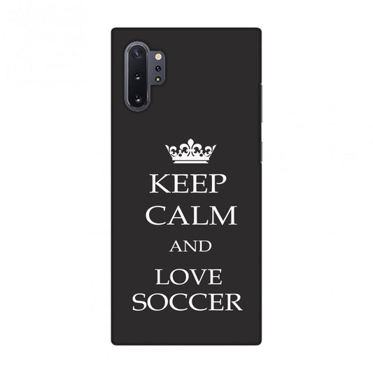 Soccer - Keep Calm Love Soccer - Grey Slim Hard